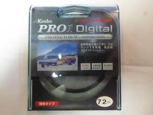 【ジャンク品】Kenko 72mm レンズフィルター PRO1D　TMS9K-26