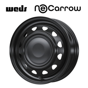 送料無料 ウェッズ NeoCarrow 4.5J-14 +45 8H-100/114.3 (14インチ) 8H100/114.3 4.5J+45【2本セット 新品】