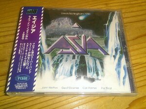 CD：ASIA エイジア ライヴ・イン・ノッティンガム 1990：帯付