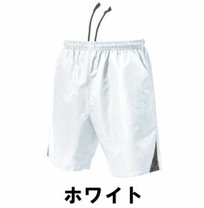 新品 テニス ハーフパンツ 白 ホワイト Lサイズ 子供 大人 男性 女性 wundou ウンドウ 1780 送料無料