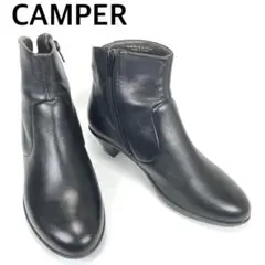 CAMPER　カンペール　BETH　ベス　サイドジップレザーショートブーツ　本革