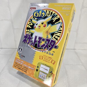 未使用品 コレクター引退品 ニンテンドー2DS ピカチュウ 2DS ポケットモンスター ポケットモンスターピカチュウ Nintendo