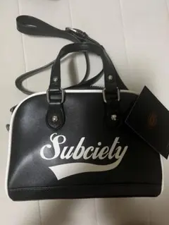 ☆新品未使用 サブサエティ Subciety スポーティー 2way ロゴバッグ