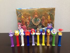 ◇ディズニー 《大量セット》マーメイドシスターズ ギフトセット PEZ フィギュア 11点 アリエル オラフほか 1S59 【大型】