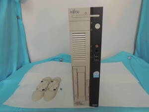 富士通(株) 品名:ESPRIMO FMV-E6220 MODEL:FMVE62R11R CPU:Pentium4 3.60GHz 実装RAM:512MB HDD:80GBx2 CD-ROM 本体のみ（ジャンク出品）