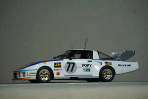 1/43 ルマン spark MAZDA RX-7 252i #77 1979 Le Mans 24h マツダ RX7 252 マツダスピード オート東京 mazdaspeed 13B 生沢 寺田 IMSA GTU