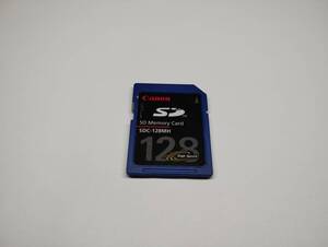  128MB　メガバイト　Canon　SDカード　メモリーカード