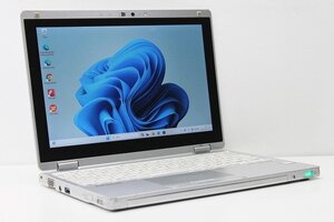 1円スタート ノートパソコン 2in1PC Windows11 WPS office搭載 Panasonic レッツノート CF-RZ6 第7世代 Core i5 SSD256GB メモリ8GB