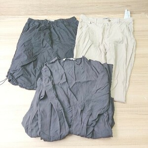 ■ 《 ZARA ザラ まとめ売り3点セット ワンピース デニムパンツ ハーフパンツ レディース 》 E 1405140009286