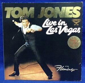 LP 洋楽 TOM JONES / Live in Las Vegas 日本盤