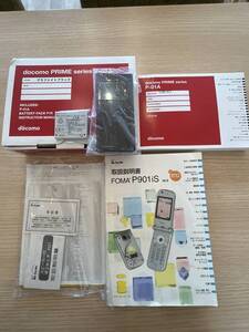 ＊5367 docomo/ドコモ PRIME series P-01A グラファイトブラック（K）/P-01A/付属品あり/ガラケー/携帯電話 動作未確認