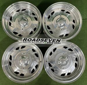 ★CENTER LINE センターライン ROYAL STAR ロイヤルスター アメ車 15インチ 15×7J ±0 127/5H ハブ:約89 4本Set 中古アルミ ★送料無料