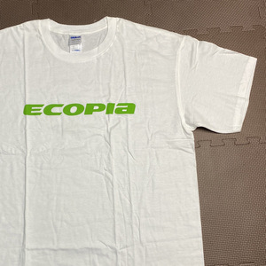 BRIDGESTONE ECOPIA　ブリジストン エコピア Tシャツ　ホワイト　Lサイズ　GILDAN製　新品・未使用
