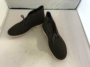 【clarks　ORIGINALS】クラークスオリジナルズ　メンズデザートブーツ　ダークブラウン　スウェード　25.5cm　SY02-GQI