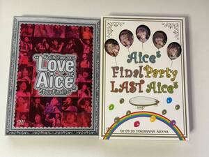 Aice5 DVD 2枚セット 1st Tour 2007 Love Aice5 Tour Final!! Final Party Last Aice5 横浜アリーナ