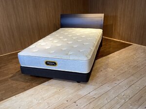 展示未使用 SIMMONS シモンズ セミダブルベッド ハウスカーブA DK ダブルクッション仕様/シモンズBeautyrest Premium6.5ゴールデンバリュー