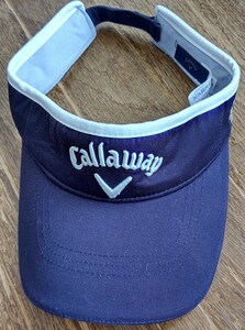 【一度着用】Callaway★サンバイザー