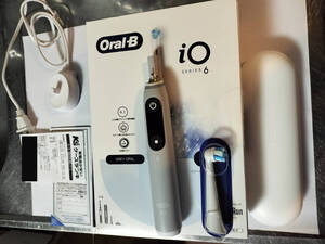 ☆ ブラウン BRAUN oralB iO 6 電動歯ブラシ iOM62I61KGR-W 新品 同様 補償期間内 オーラルB 本体 1☆