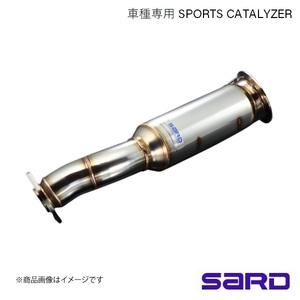 SARD/サード スポーツキャタライザー 触媒 SUBARU/スバル インプレッサSTI CBA-GRF 5AT H21年2月～ 89402