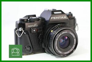 【同梱歓迎】実用■ペンタックス PENTAX SuperA+SMC PENTAX-M 28mm F2.8■シャッター全速・露出計完動■8310