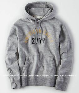 〓SALE!! アメリカンイーグル/US M/AE Graphic Pullover パーカ/M.H.Gray