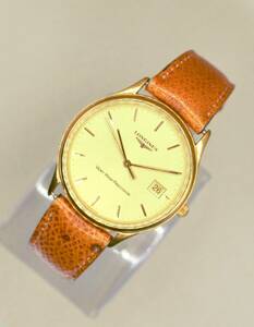 ☆時計 ☆LONGINES (ロンジン)☆7176☆ CG文字盤 メンズ クォーツ 腕時計☆稼動品☆『VRW-112』