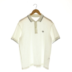 フレッドペリー FRED PERRY Change Tipped Polo shirt ポロシャツ 半袖 白 ホワイト /MI ■OS メンズ