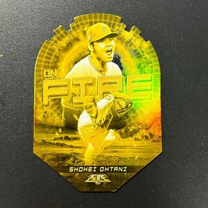 大谷翔平 2022 Topps Fire ダイカット GOLD MINTED パラレル Shohei Ohtani MLBカード