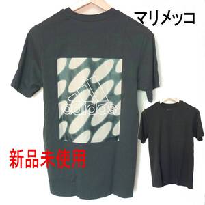 新品未使用◆送料無料◆(メンズM)アディダス×マリメッコ adidas×Marimekko コラボTシャツ/バクプリ/ポケット付き