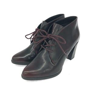 ◆Clarks クラークス カドリ アレクサ ブーティ EU37◆ ブラウン レザー レディース 靴 シューズ ブーティー boots