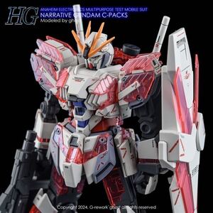 HGUC 1/144 RX-9/C ナラティブガンダム C装備専用水転写式デカール