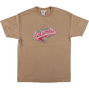 古着 コロンビア Columbia 半袖 プリントTシャツ メンズL相当 /eaa437545