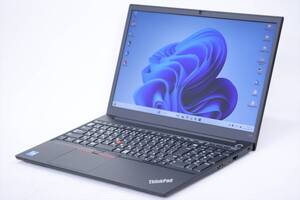 1円～ 第11世代CPU Windows11 Office2019搭載 バッテリー良好 Lenovo ThinkPad E15 i5-1135G7 8G 256G 15.6FHD Wi-Fi6