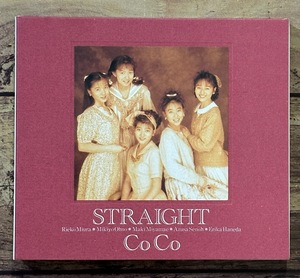 ★初回デジパック仕様「STRAIGHT」CoCo（乙女塾/宮前真樹 羽田惠理香 大野幹代 三浦理恵子 瀬能あづさ）