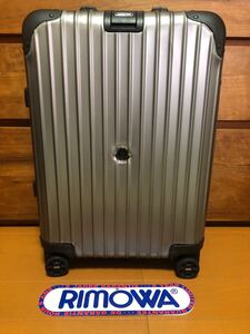 ☆極美品☆RIMOWA & MONCLER 希少　4輪　35L 高級　