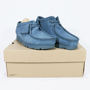 CLARKS ORIGINALS クラークス オリジナルズ WALLABEE GTX ワラビー ゴアテックス シューズ ブルーグレー Sepz