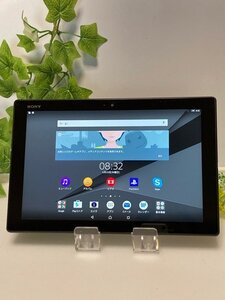 １円～ SONY Xperia Z4 Tablet 10.1インチ SGP712JP/B ブラック Wi-Fiモデル タブレット ※androidバージョン6.0.1 中古 Y54