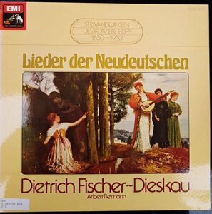 独LP Dietrich Fischer-Dieskau, Aribert Reimann Lieder Der Neudeutschen 1C06502674 Die Stimme Seines Herrn /00400