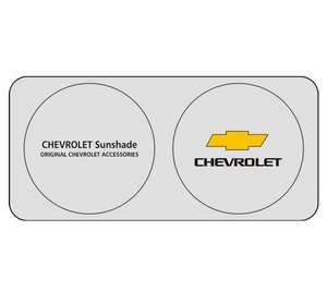 ★激レア★車内の暑さ対策に！目立つ シボレー ロゴ サンシェード★Chevrolet専用★150*70cm★