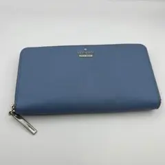 KATE SPADE ケイトスペード　NY ブルー　財布　長財布 2