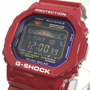 未使用 ＣＡＳＩＯ カシオ Ｇ－ＳＨＯＣＫ Ｇショック 赤 Ｇ－ＬＩＤＥ タフソーラー 電波 ＧＷＸ－５６００Ｃ－４ＪＦ 時計/248