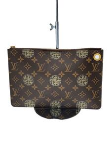 LOUIS VUITTON◆ポシェット ヴォアヤージュ 伊勢丹限定/PVC/BRW/総柄/Ｍ41513