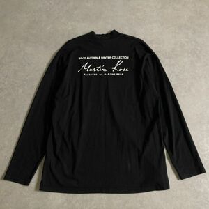 MARTINE ROSE●ロゴプリントデザイン L/S Tee ロンＴ●マーティンローズ