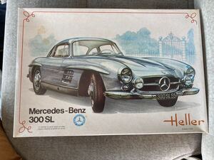 Mercedes Benz 300SL　 1/24 Heller エレール　ベンツ プラモデル当時物