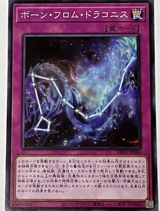 遊戯王 ノーマル 罠 1枚 ボーン・フロム・ドラコニス DBGI