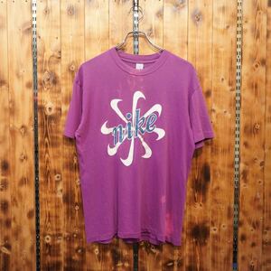 80s90s nike 風車　Tシャツ　L/ナイキ