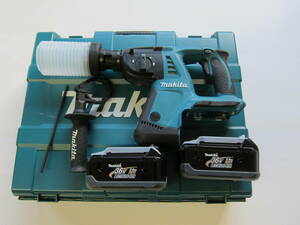 美中古★ makita マキタ 強力 36V 26mm 充電式 ハンマドリル HR262DRDX 　急速充電器 DC36RA 