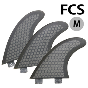 新品送料無料★FCSトライフィン3枚セットMEDIUMサイズ M5/G5/PC5/AM2 パフォーマー ハニカムコア ファイバーグラス エフシーエス