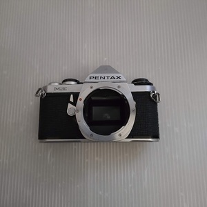 ●[ジャンク品] ペンタックス Pentax ME 35mm 一眼レフフィルムカメラ シルバー ボディのみ 9847955