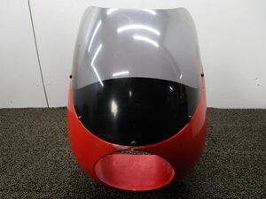 サトゥルノ500 社外 アッパーカウル スクリーン ■w251！NH02 カスタム素材に ジレラ 【 221 】 Gilera Saturno